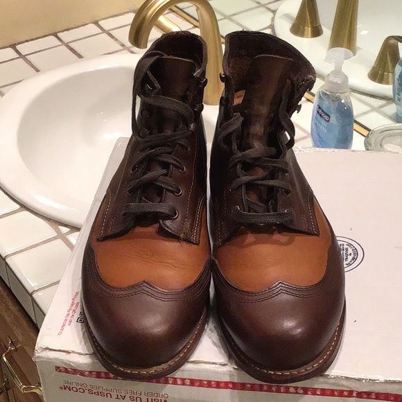 Wolverines Addison Two Tone leather boots 10/D